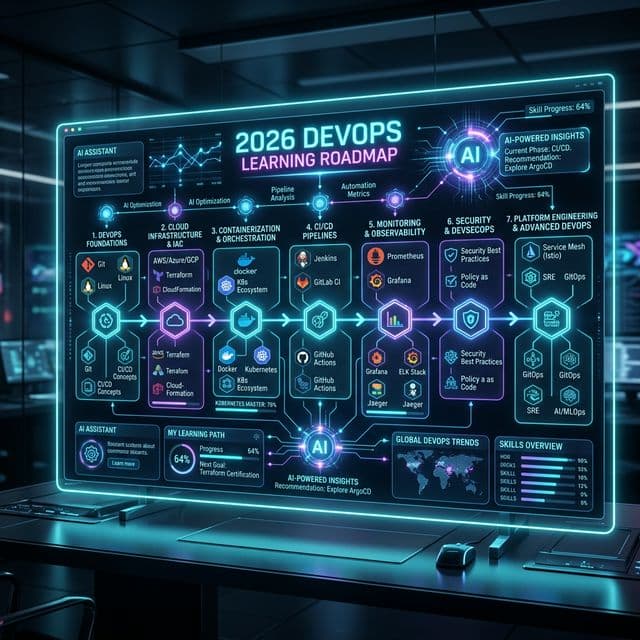 The AI-Era DevOps Roadmap 2026: Exact Skills to Learn, In Order, No ...