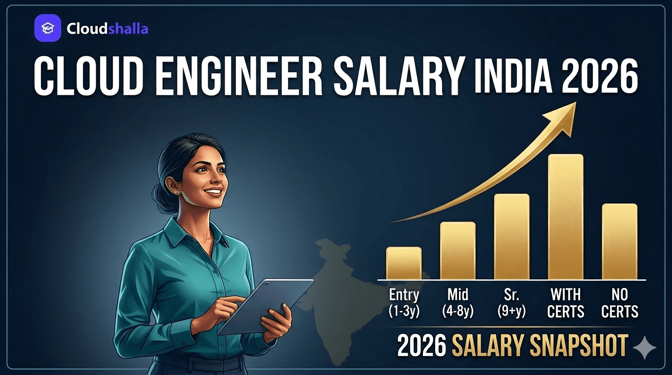 Cloud Engineer Salary in India 2026 — By Cert and Experience